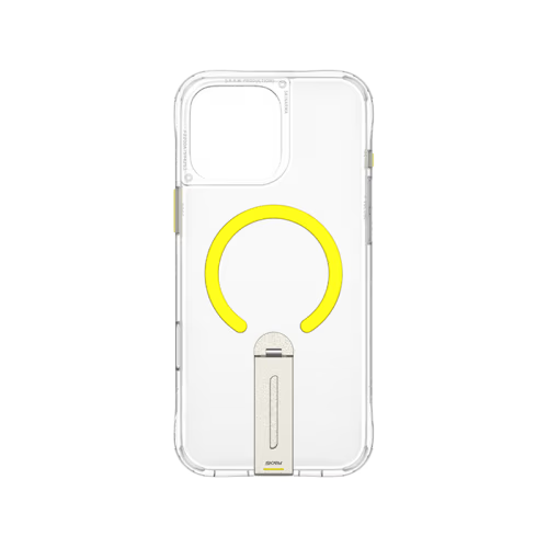 SkinArma Helix MagSafe Case With 360 Rotating Stand for iPhone 16 Pro Max - Clear