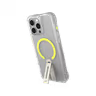 SkinArma Helix MagSafe Case With 360 Rotating Stand for iPhone 16 Pro - Clear