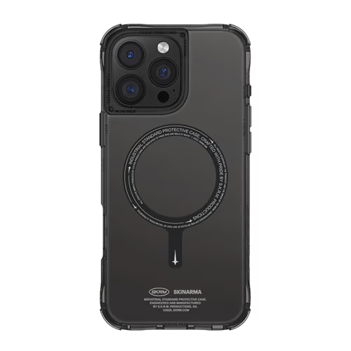 SkinArma Saido Magsafe Case for iPhone 16 Pro - Black
