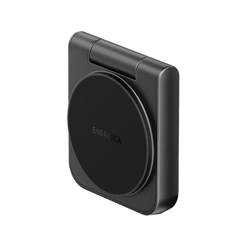Energea MagDuo 2 IN 1 Foldable Magsafe Fast Wireless Charger - Gunmetal