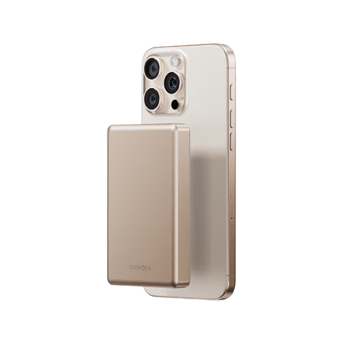 Energea Voyager Kit Travel world Adapter 25 + Alupac Power Bank 10000mAh + Helix Cable 1.5M + Pouch - Beige