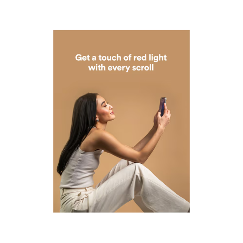 BodyGuardz Red Light Converter Privacy Glass Screen Protector for iPhone 17 Pro