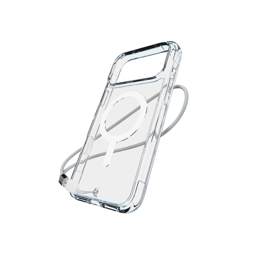 BodyGuardz Accent MagSafe Clear Case for iPhone 17 Pro Max - Clear