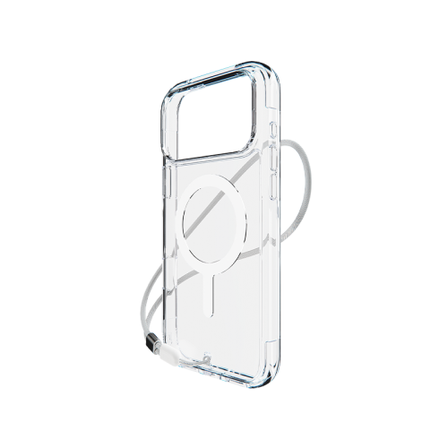 BodyGuardz Accent MagSafe Clear Case for iPhone 17 Pro Max - Clear