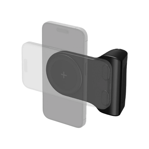 Energea MagCam Bluetooth Mobile Camera With 5000mAh MagSafe Power Bank - Black