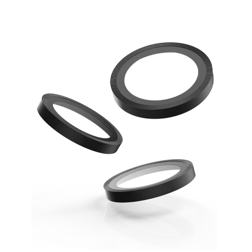 BodyGuardz Precision Camera Lens Protector for iPhone 17 Pro & 17 Pro Max - Black