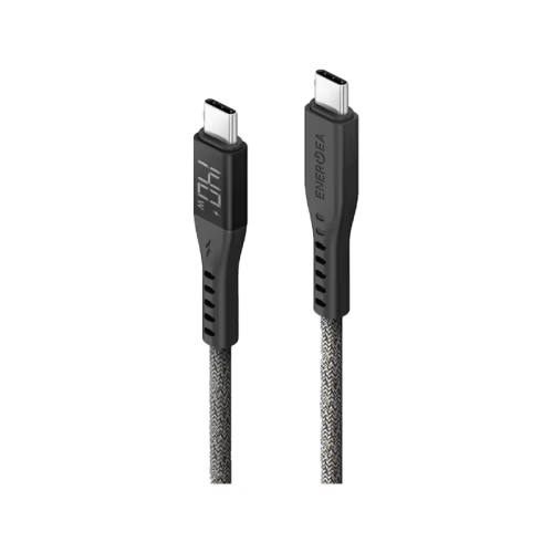 Energea Flow 480mbps USB-C to Lightning Display Cable 1.5M - Black