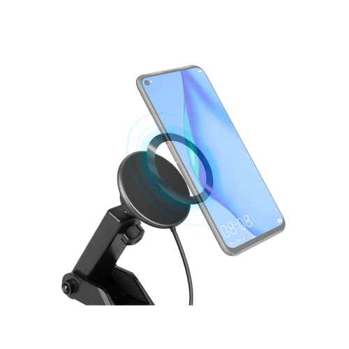 Energea MagDrive 15W MagSafe Car Charger (Desktop - Air Vent) - Gunmetal