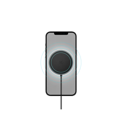 Energea MagDrive 15W MagSafe Car Charger (Desktop - Air Vent) - Gunmetal