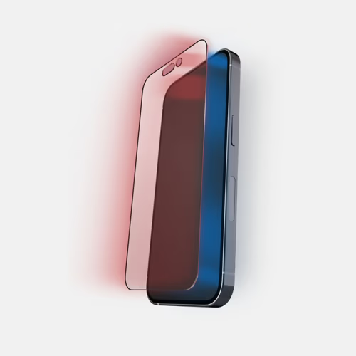 BodyGuardz Red Light Converter Glass Screen Protector for iPhone 15 Pro Max
