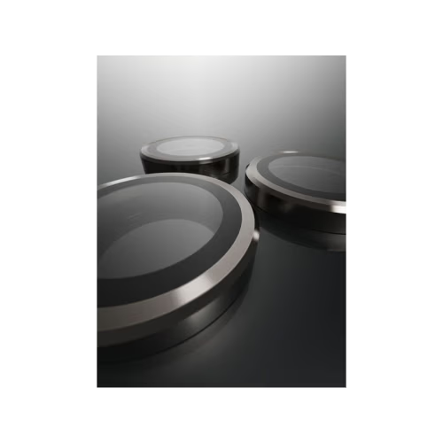 BodyGuardz Pure 3 Individual Camera Lens Protector for iPhone 16 Pro and 16 Pro Max - Titanium