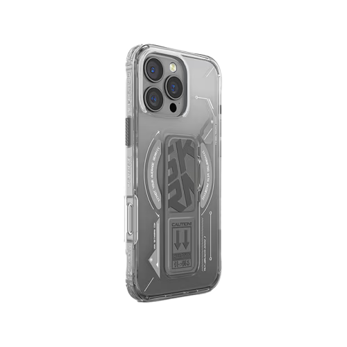 SkinArma Helio MagSafe Case With Grip Stand for iPhone 16 Pro - Titanium