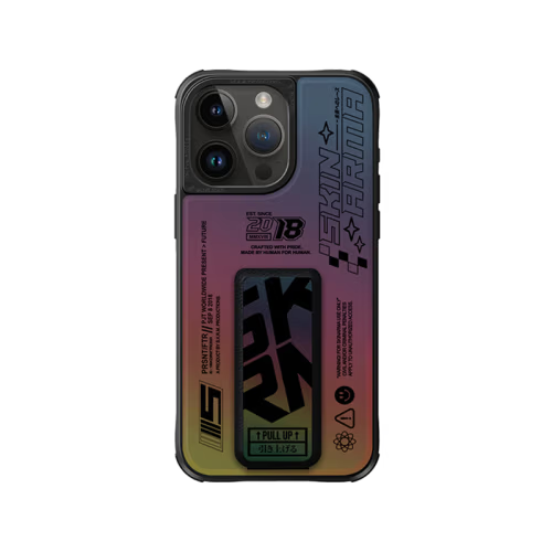 SkinArma Kira Kobai MagSafe + Grip-Stand Case for iPhone 15 Pro - Hologram