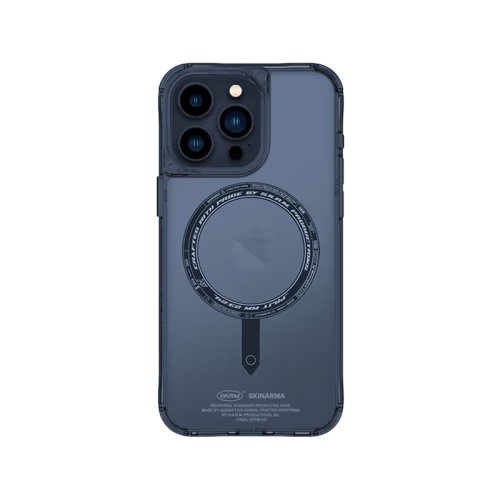 SkinArma Saido MagSafe Case for iPhone 15 Pro - Blue
