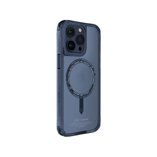 SkinArma Saido MagSafe Case for iPhone 15 Pro - Blue