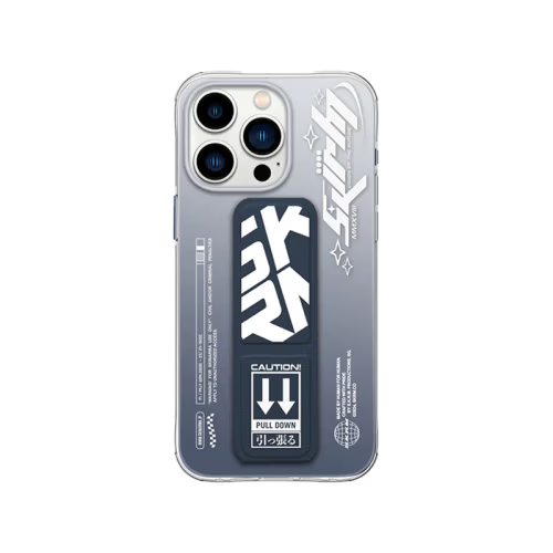 SkinArma Cosmo Grip-Stand Case for iPhone 15 Pro - Blue