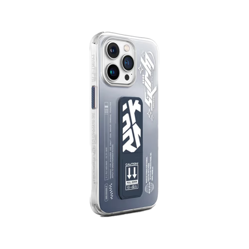 SkinArma Cosmo Grip-Stand Case for iPhone 15 Pro - Blue