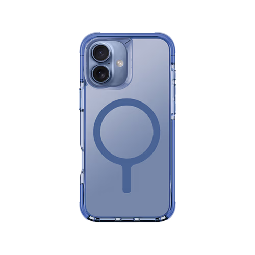 Uniq Hybrid Combat Magsafe Case for iPhone 16 - Pearl Blue