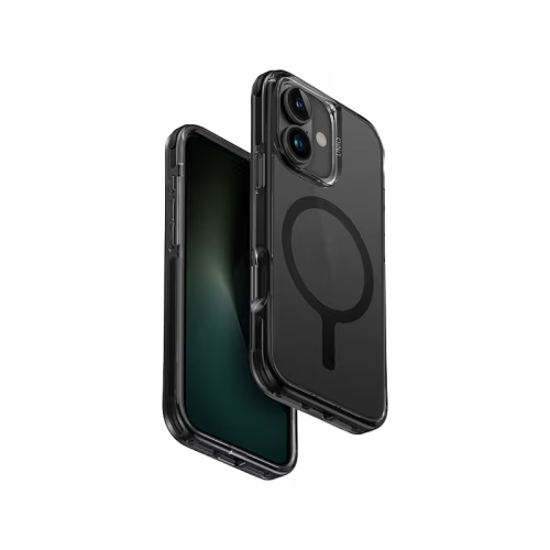 Uniq Hybrid Combat Magsafe Case for iPhone 16 - Carbon