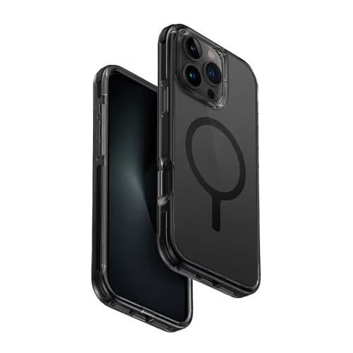 Uniq Hybrid Combat MagSafe Case for iPhone 16 Pro - Carbon Black
