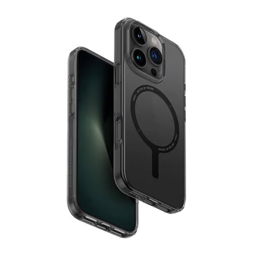 Uniq Hybrid Clario MagSafe Case for iPhone 16 Pro - Smoke