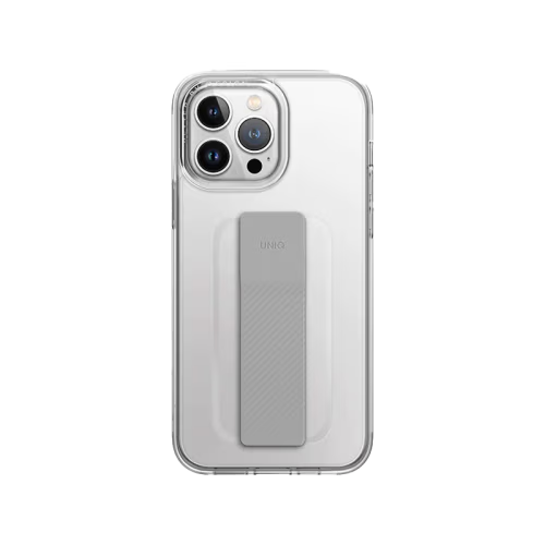 Uniq Hybrid Heldro Mount Series Case for iPhone 14 Pro - Lucent Clear