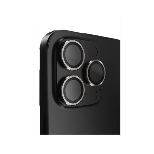 BodyGuardz Apex Individual Camera Lens Protector for iPhone 16 Pro & 16 Pro Max - Titanium
