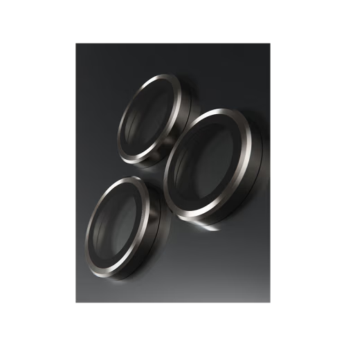 BodyGuardz Apex Individual Camera Lens Protector for iPhone 16 Pro & 16 Pro Max - Titanium