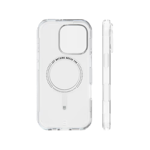 BodyGuardz Accent Magsafe Case for iPhone 16 Pro - Clear