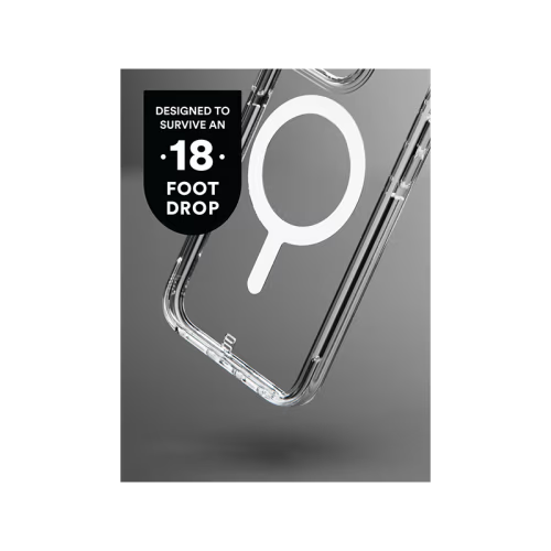 BodyGuardz Accent Magsafe Case for iPhone 16 Pro - Clear