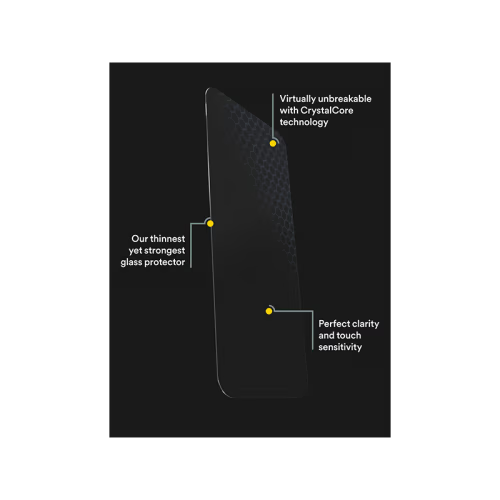 BodyGuardz Apex Screen Protector for iPhone 15 Pro - Clear