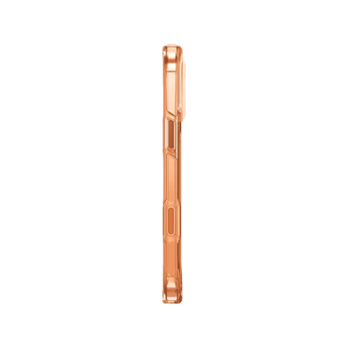 Uniq Hybrid LPX Classic MagSafe Case for iPhone 17 Pro - Frost Clear-Volt Orange