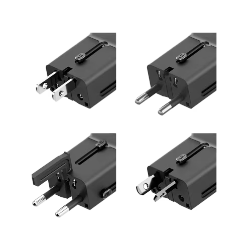 Energea TravelGo Adapter 30 2 Port USB-C 30W PD Travel Adapter - Gunmetal