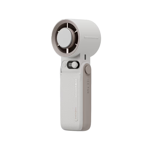 Energea AirMate Chill 6000mAh Adjustable Portable Handheld Fan - Sand Brown