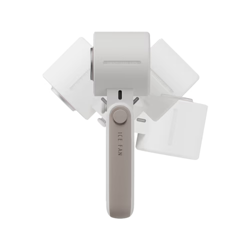 Energea AirMate Chill 6000mAh Adjustable Portable Handheld Fan - Sand Brown