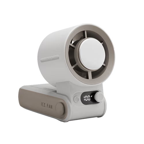 Energea AirMate Chill 6000mAh Adjustable Portable Handheld Fan - Sand Brown