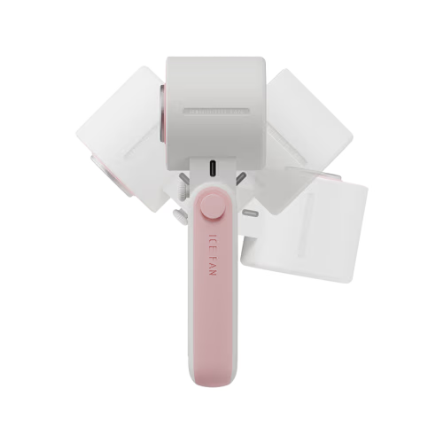 Energea AirMate Chill 6000mAh Adjustable Portable Handheld Fan - Sand Pink
