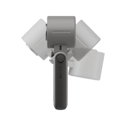 Energea AirMate Chill 6000mAh Adjustable Portable Handheld Fan - Slate Grey