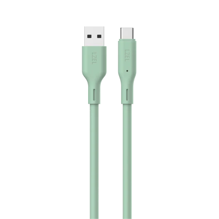 LZEL Celeris Silox CXL Soft Silicone USB-A to USB-C Cable, 480Mbps, 15W Max, 1m