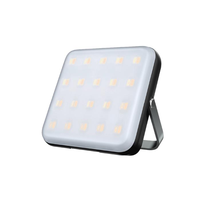 مصباح LZEL Luminova Surg10 LED وباور بانك 100-800 لومن، USB-C – أسود