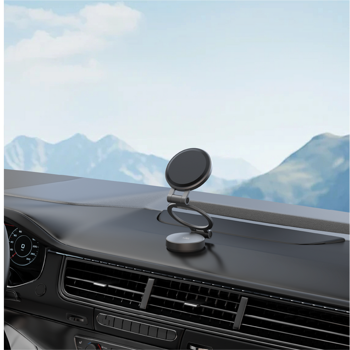 LZEL 360° Magnetic Suction Phone Holder Three-Axis Adjustable Angle - Robust Magnetic Grip