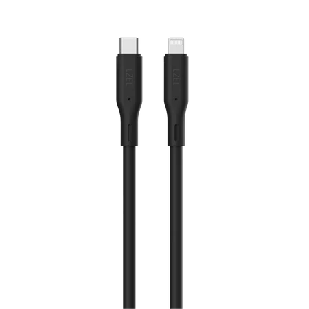 LZEL Celeris Silox CXL Soft Silicone USB-C to Lightning Cable, 480Mbps, 60W Max, 2m