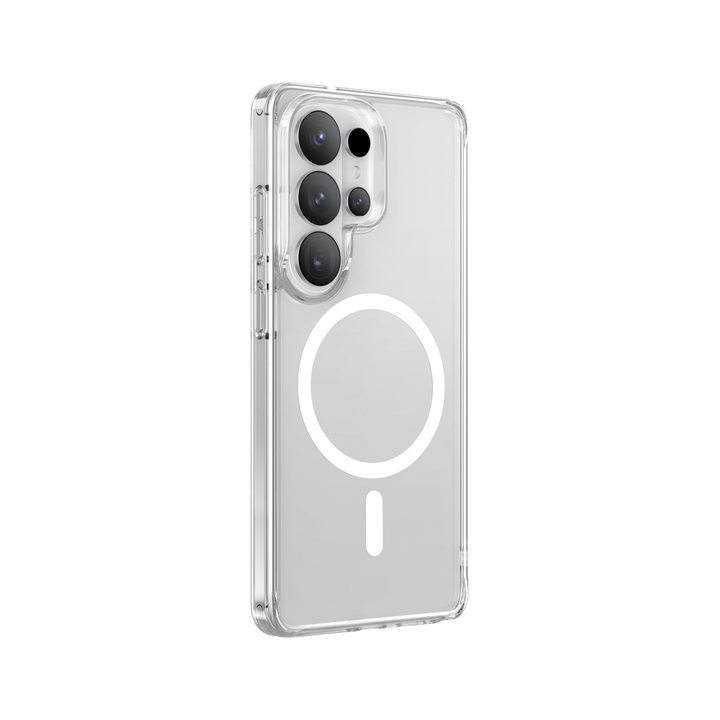 Asli Magtrox Crystal Transparent Style Hybrid Magsafe Case For Samsung S26 Ultra | Clear