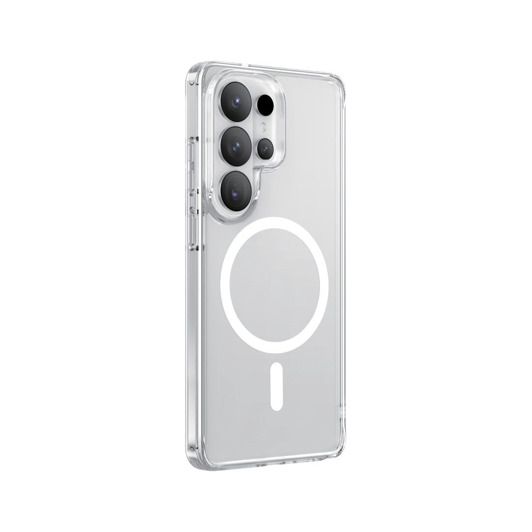 Asli Magtrox Crystal Transparent Style Hybrid Magsafe Case For Samsung S26 Plus | Clear