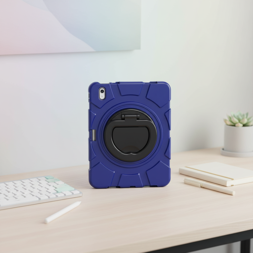 Asli Global Smartix Armor Shockproof Case for iPad 10th & 11th Generation (10.9" & 11") - Blue/Black