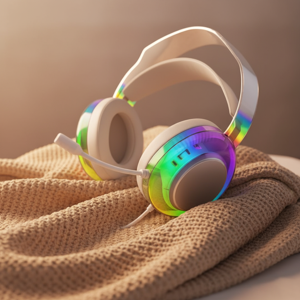 Asli Global EvoPlay G1 Ultimate Sound Over-Ear Wired Headphone - Gray