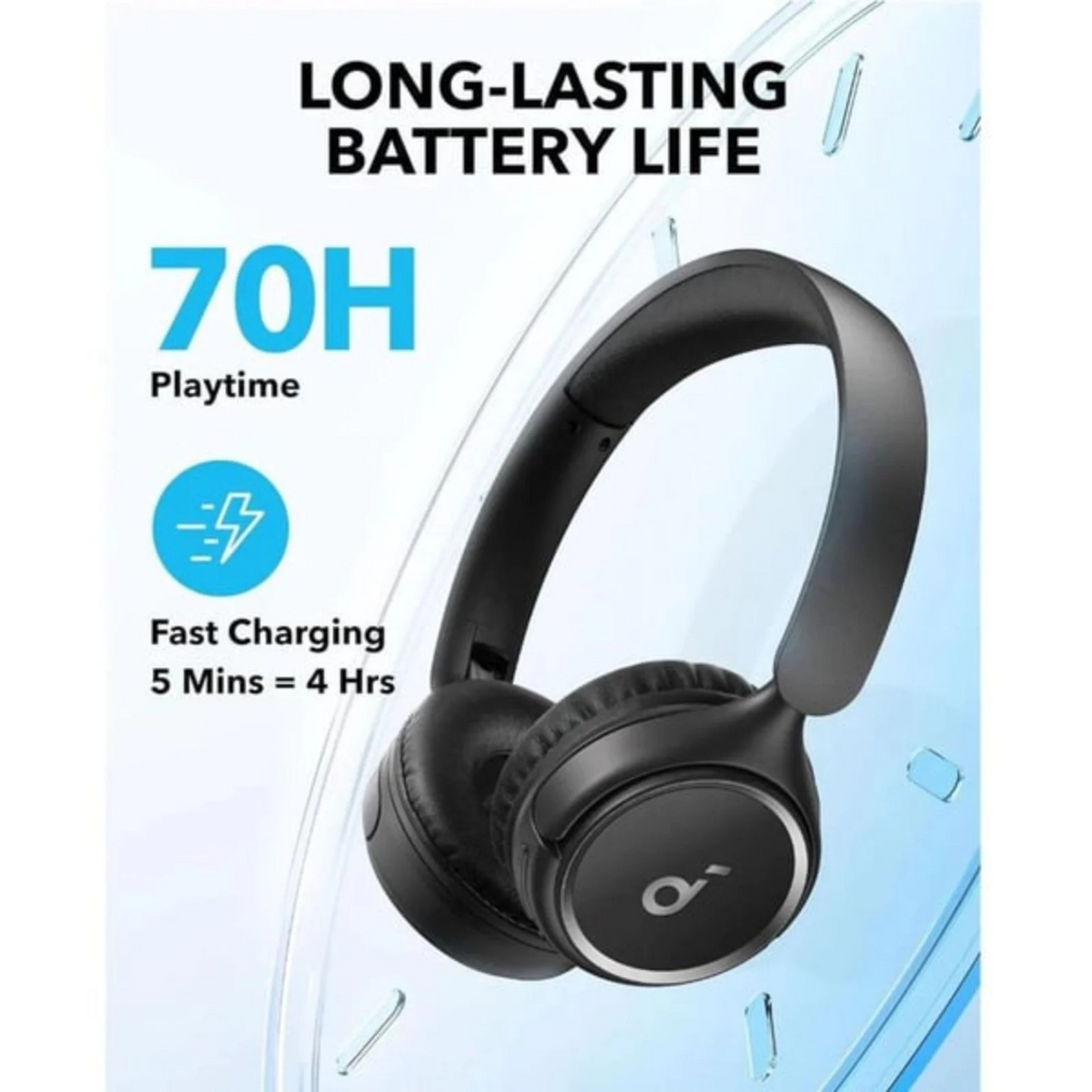 Anker SoundCore H30i Wireless Headphones - Black