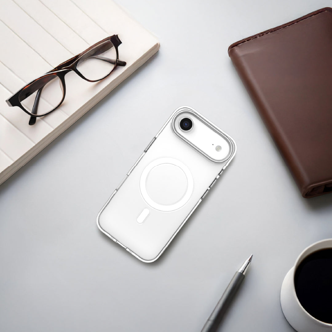 LZEL MagCrystal Groove Case for iPhone Air