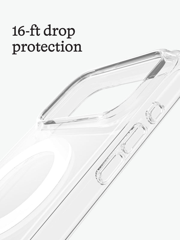 BodyGuardz Accent Clear MagSafe Case for iPhone 18 Pro