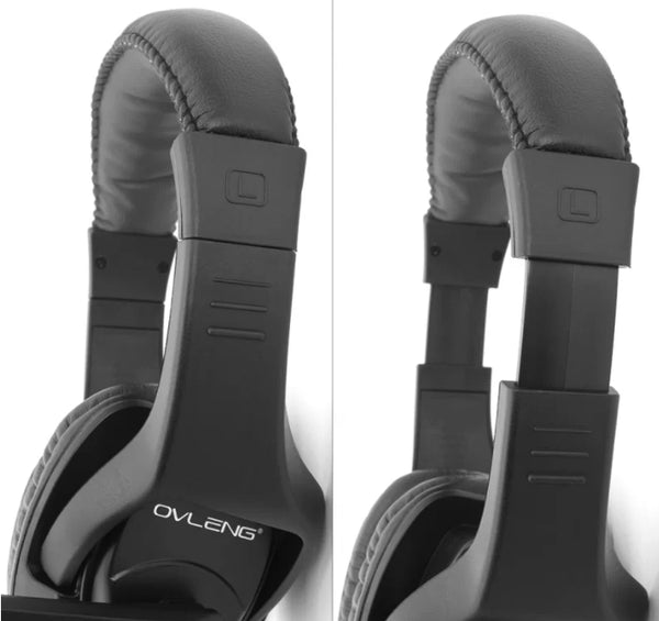 Gaming headphones with microphone U300 gaming headset - Black Type-C